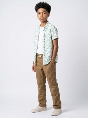 Old Navy Tan Straight-Leg Casual Bottoms